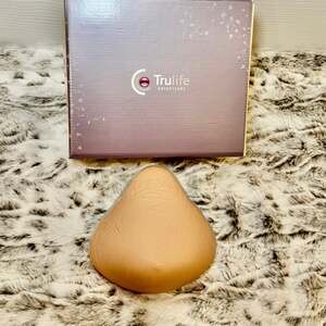 Trulife HARMONY SILK Curve 485-6 Silicone Breast Form Prosthesis Mastectomy